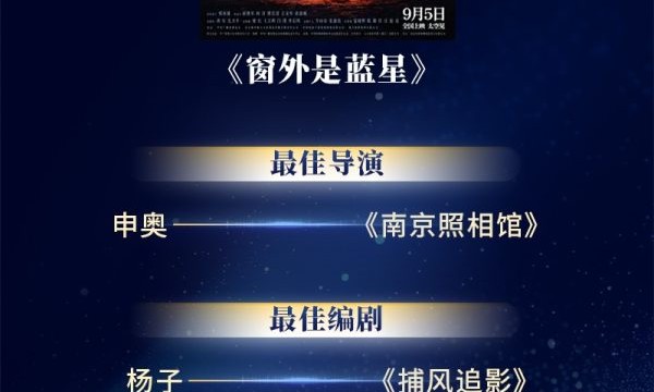 第六届金榆花奖揭晓，《哪吒之魔童闹海》最佳影片，成龙梁家辉影帝辛芷蕾影后